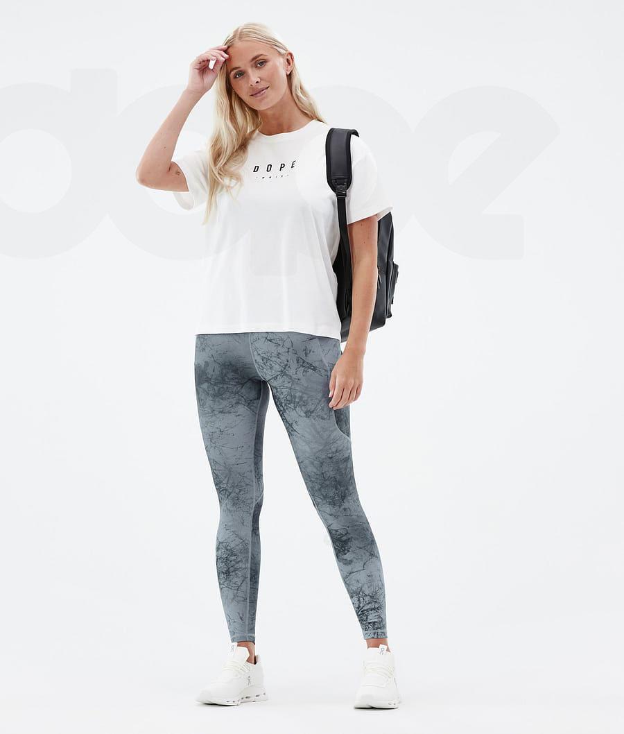 Dope Lofty Tech Dirt Donna Leggings Grigie | ITWY3807