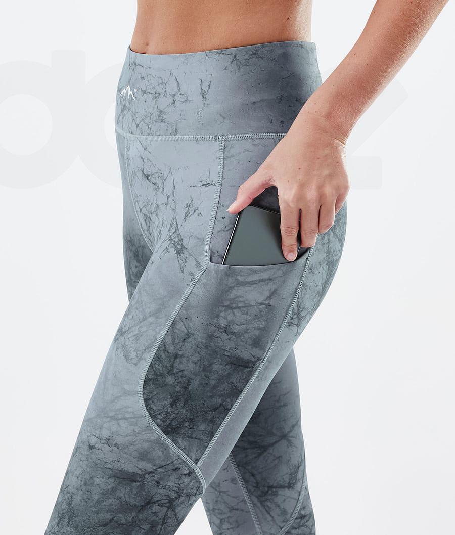 Dope Lofty Tech Dirt Donna Leggings Grigie | ITWY3807