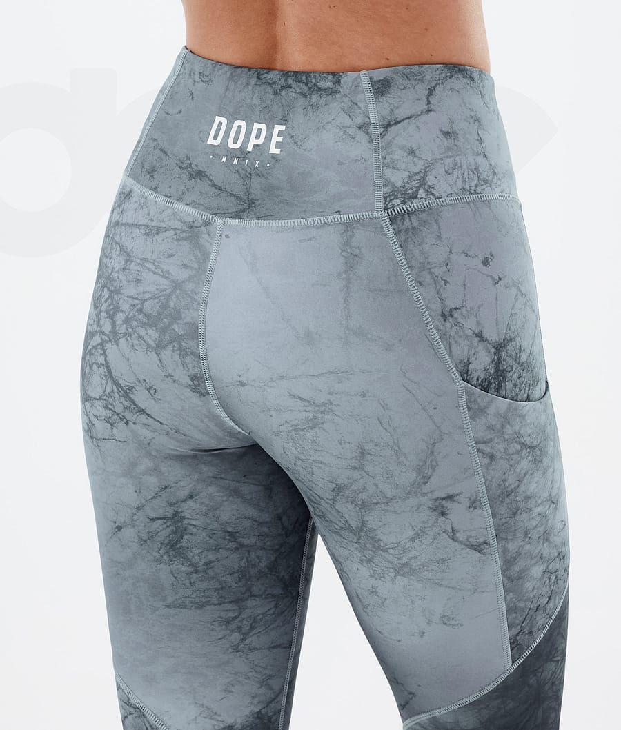 Dope Lofty Tech Dirt Donna Leggings Grigie | ITWY3807