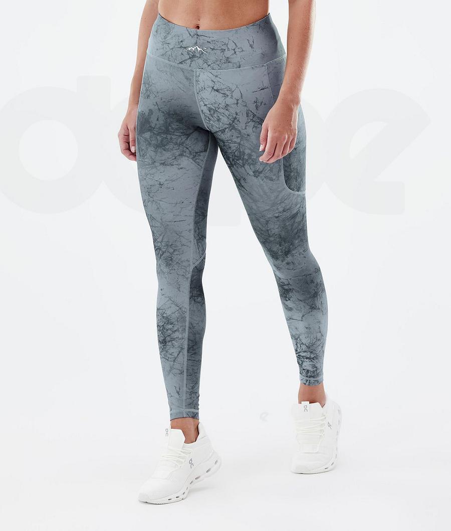 Dope Lofty Tech Dirt Donna Leggings Grigie | ITWY3807