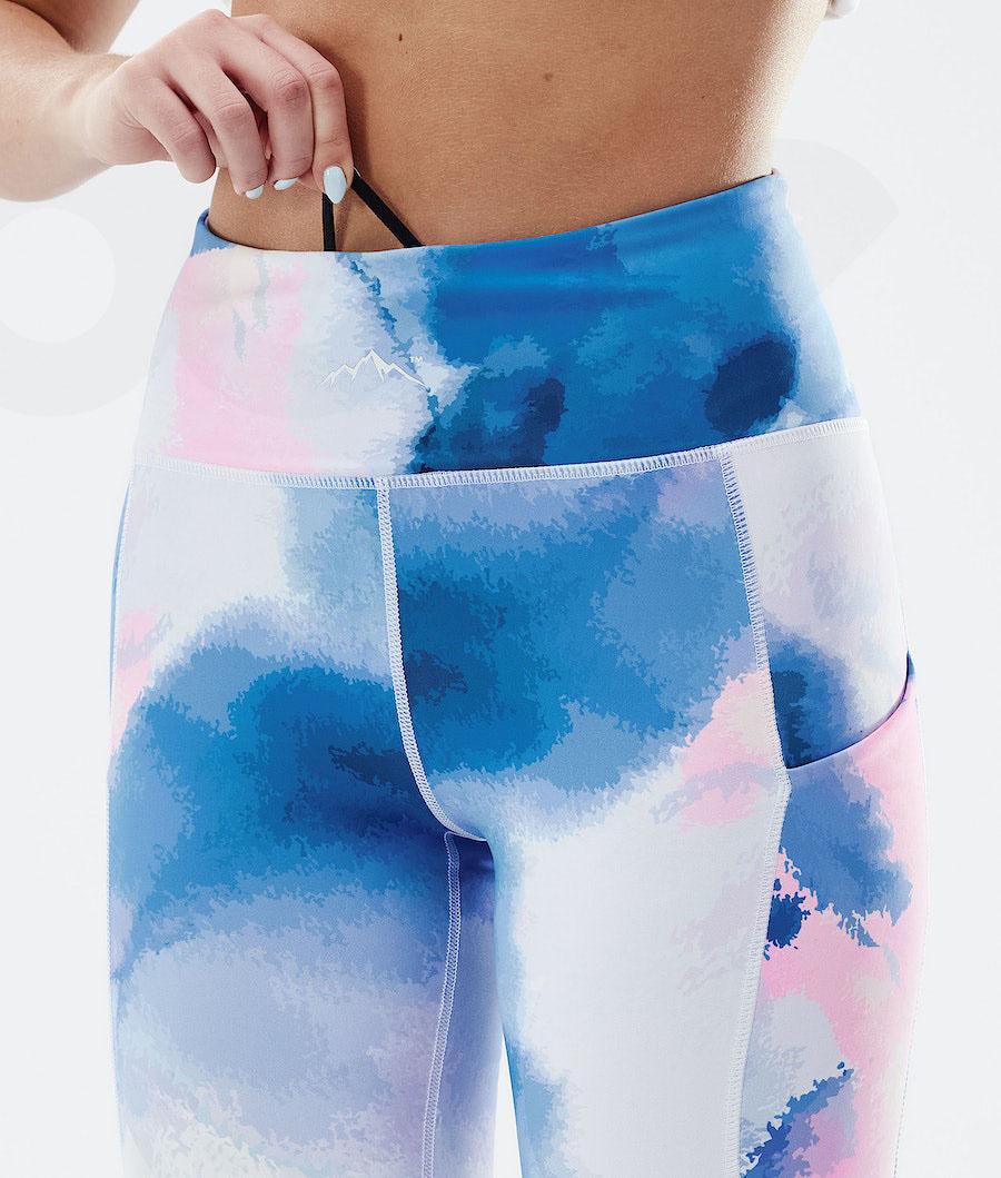 Dope Lofty Tech Donna Leggings Bianche Colorate | ITAP3798