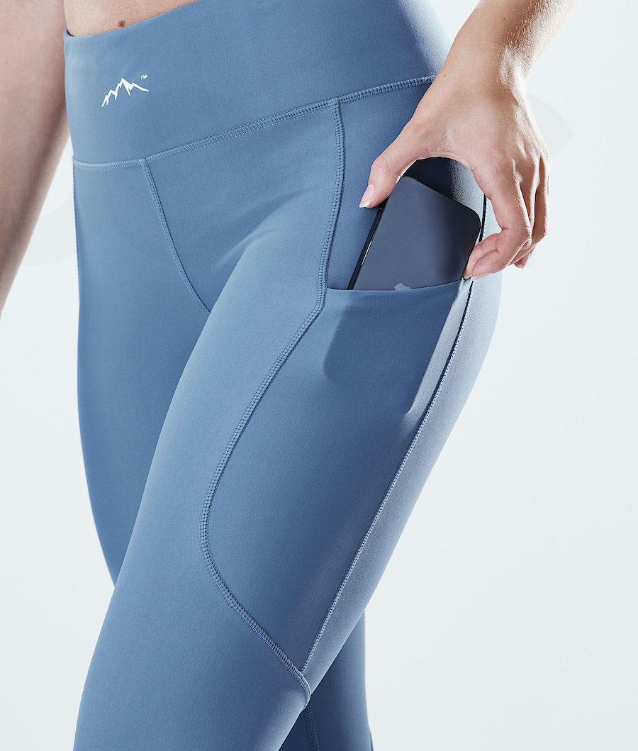 Dope Lofty Tech Donna Leggings Blu Grigie | ITFM3795