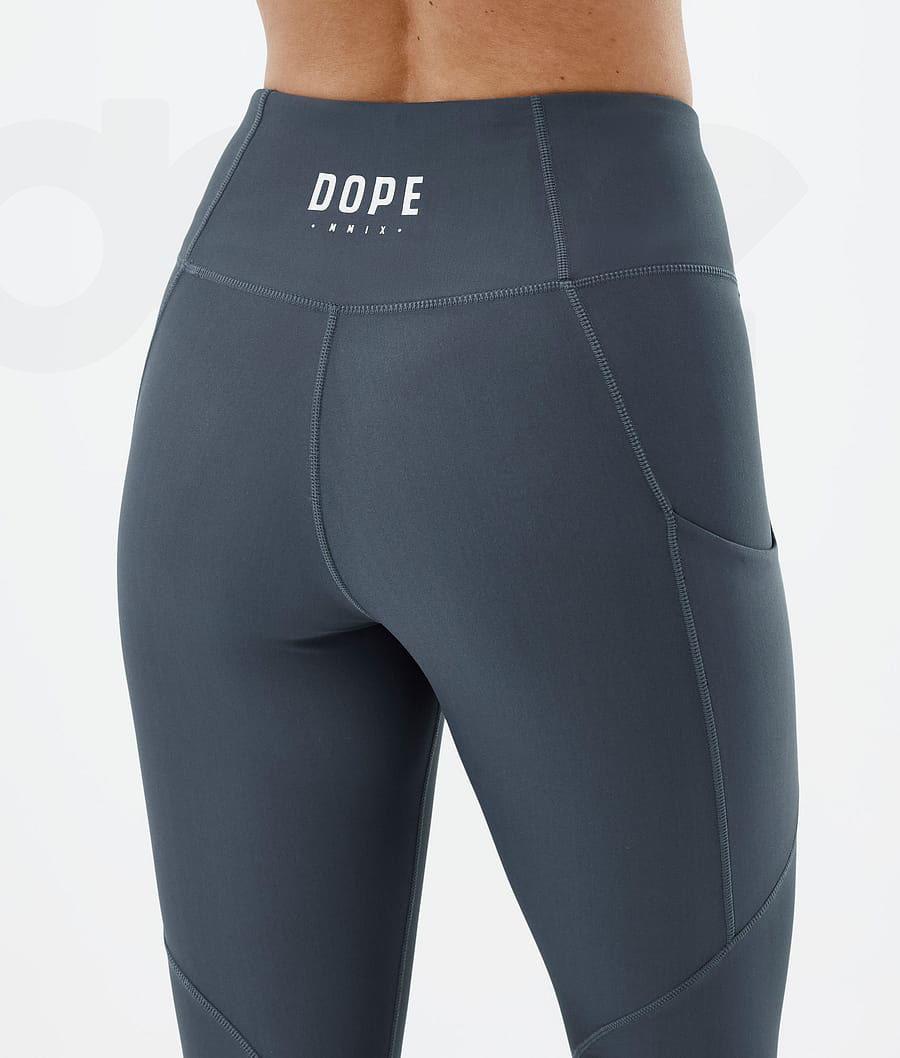 Dope Lofty Tech Donna Leggings Blu Marino | ITDN3796