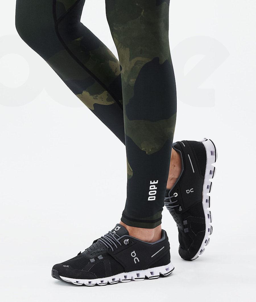 Dope Lofty Tech Donna Leggings Verdi Camouflage | ITUT3802