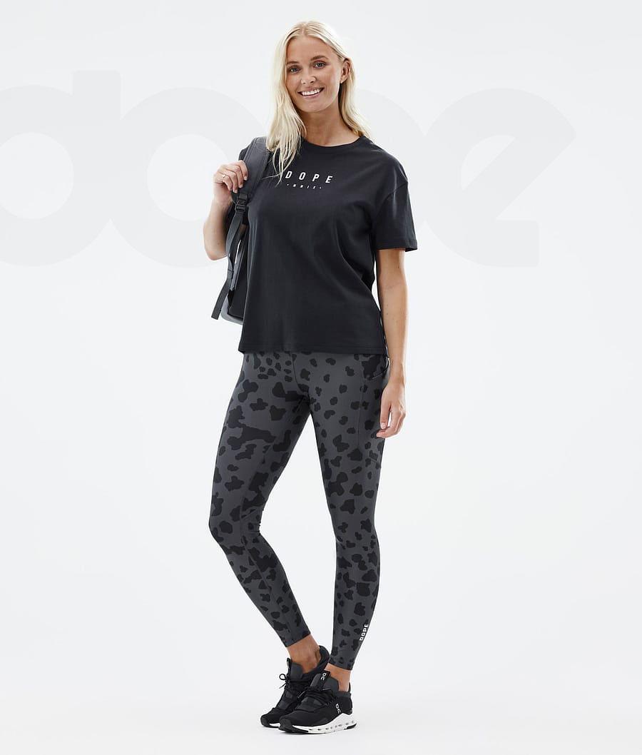 Dope Lofty Tech Dots Donna Leggings Nere | ITQZ3808