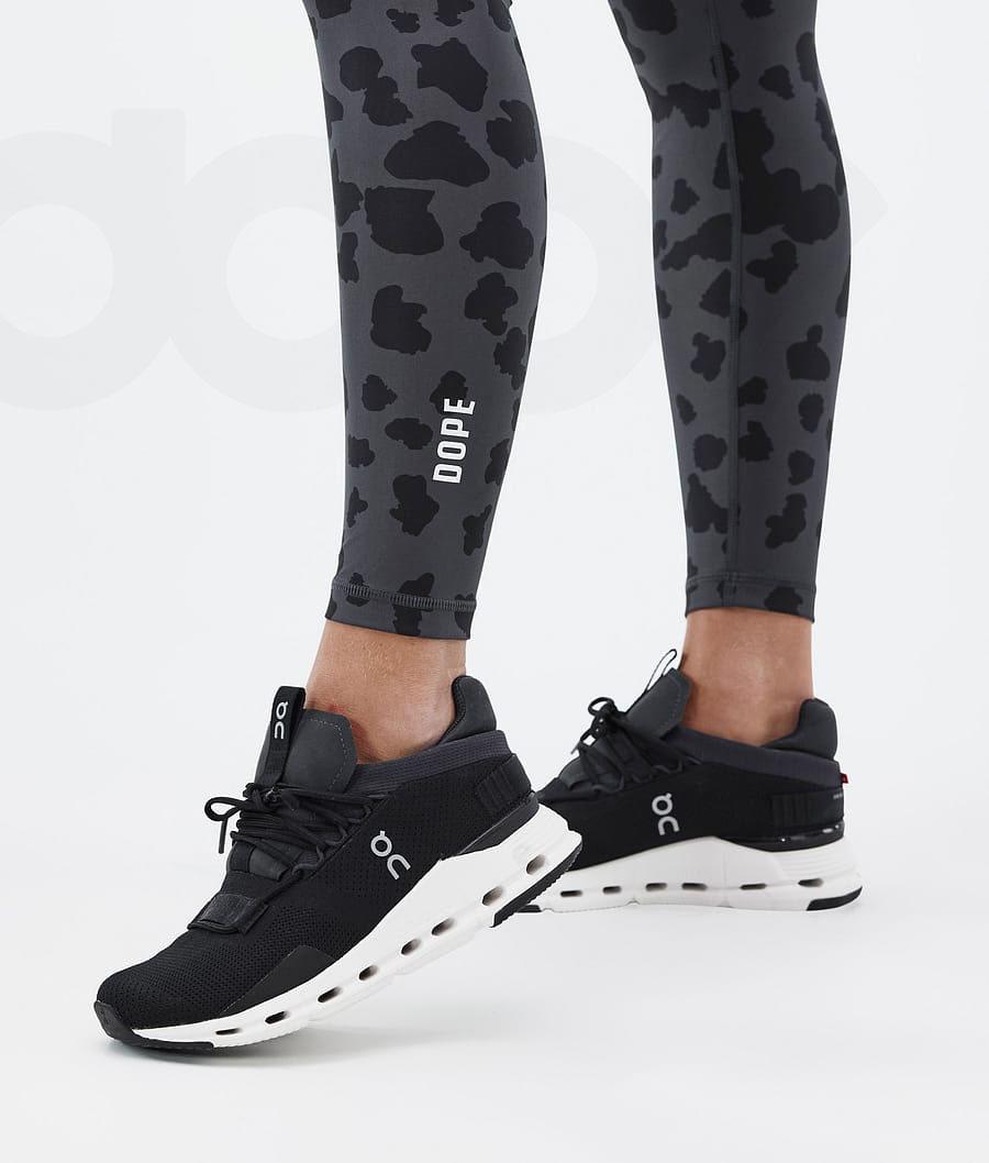 Dope Lofty Tech Dots Donna Leggings Nere | ITQZ3808