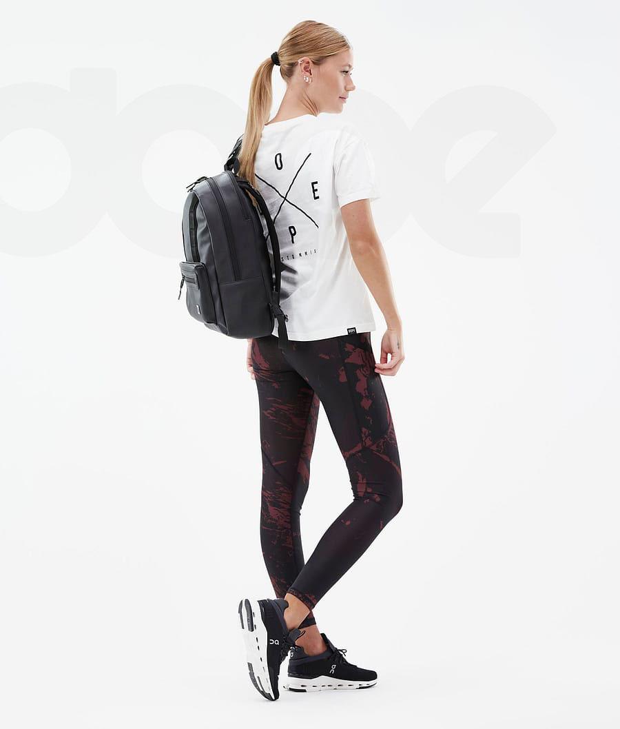 Dope Lofty Tech Paint Donna Leggings Bordeaux | ITNB3810