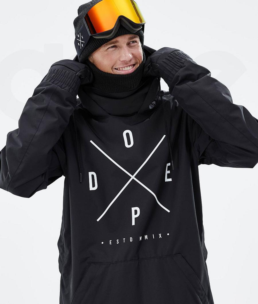 Dope Migoo 2X-Up Uomo Giacche Da Sci Nere | ITYU2935