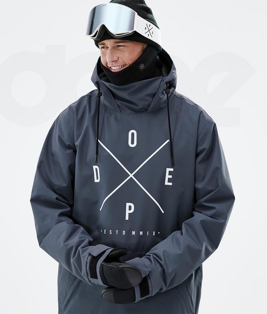 Dope Migoo 2X-Up Uomo Giacche Snowboard Blu | ITJJ2808