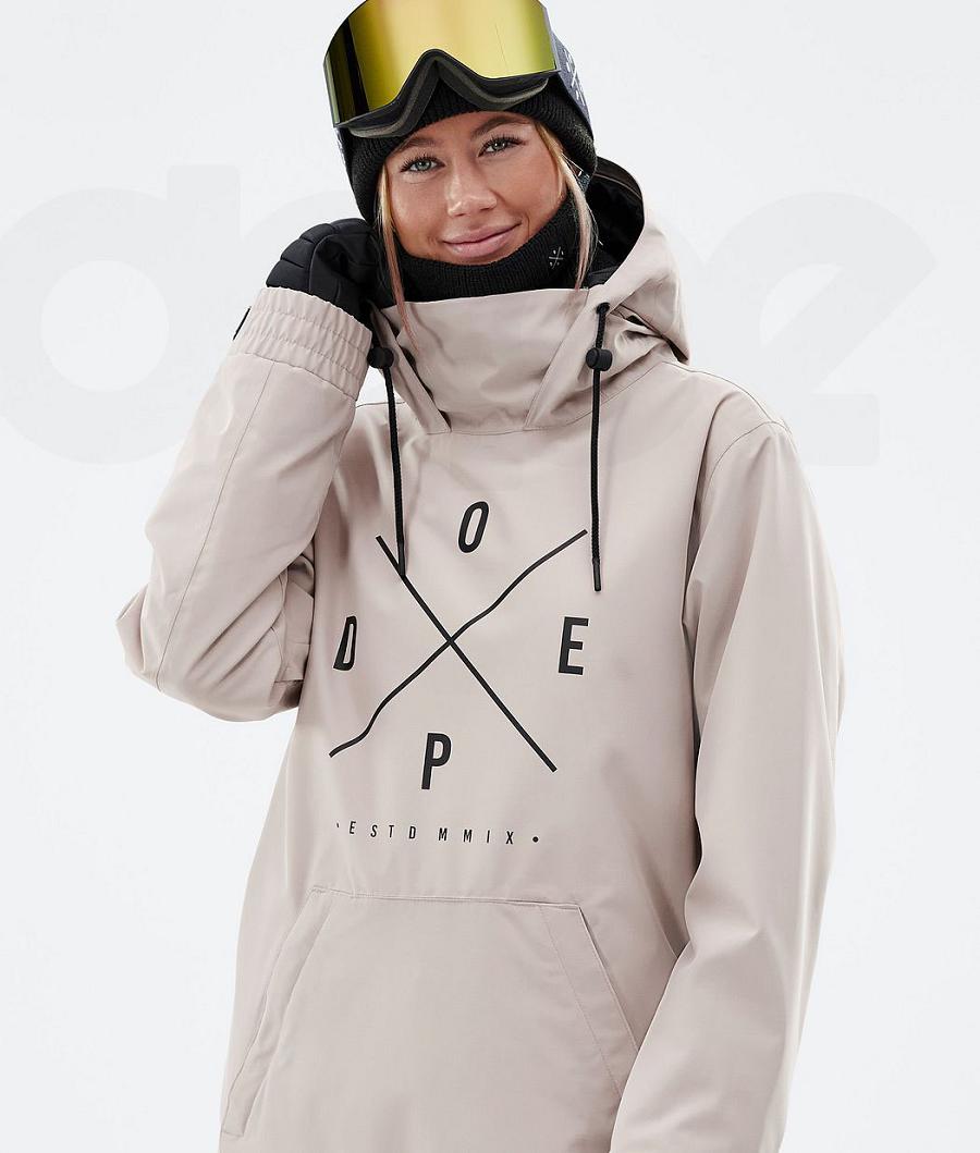 Dope Migoo W 2X-Up Donna Giacche Snowboard Marroni | ITBC3499