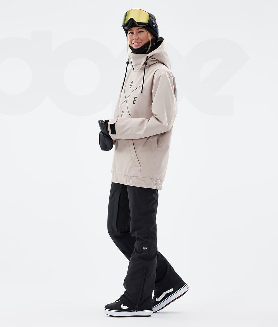 Dope Migoo W 2X-Up Donna Giacche Snowboard Marroni | ITBC3499