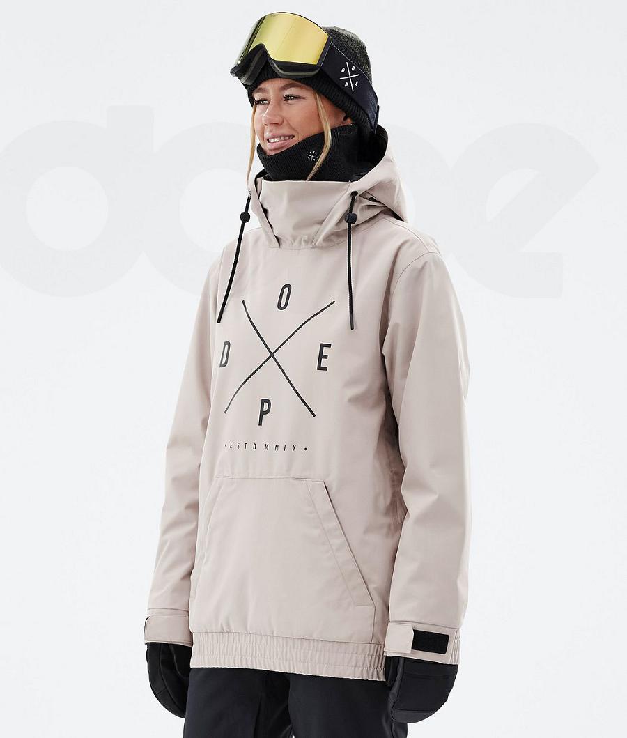 Dope Migoo W 2X-Up Donna Giacche Snowboard Marroni | ITBC3499