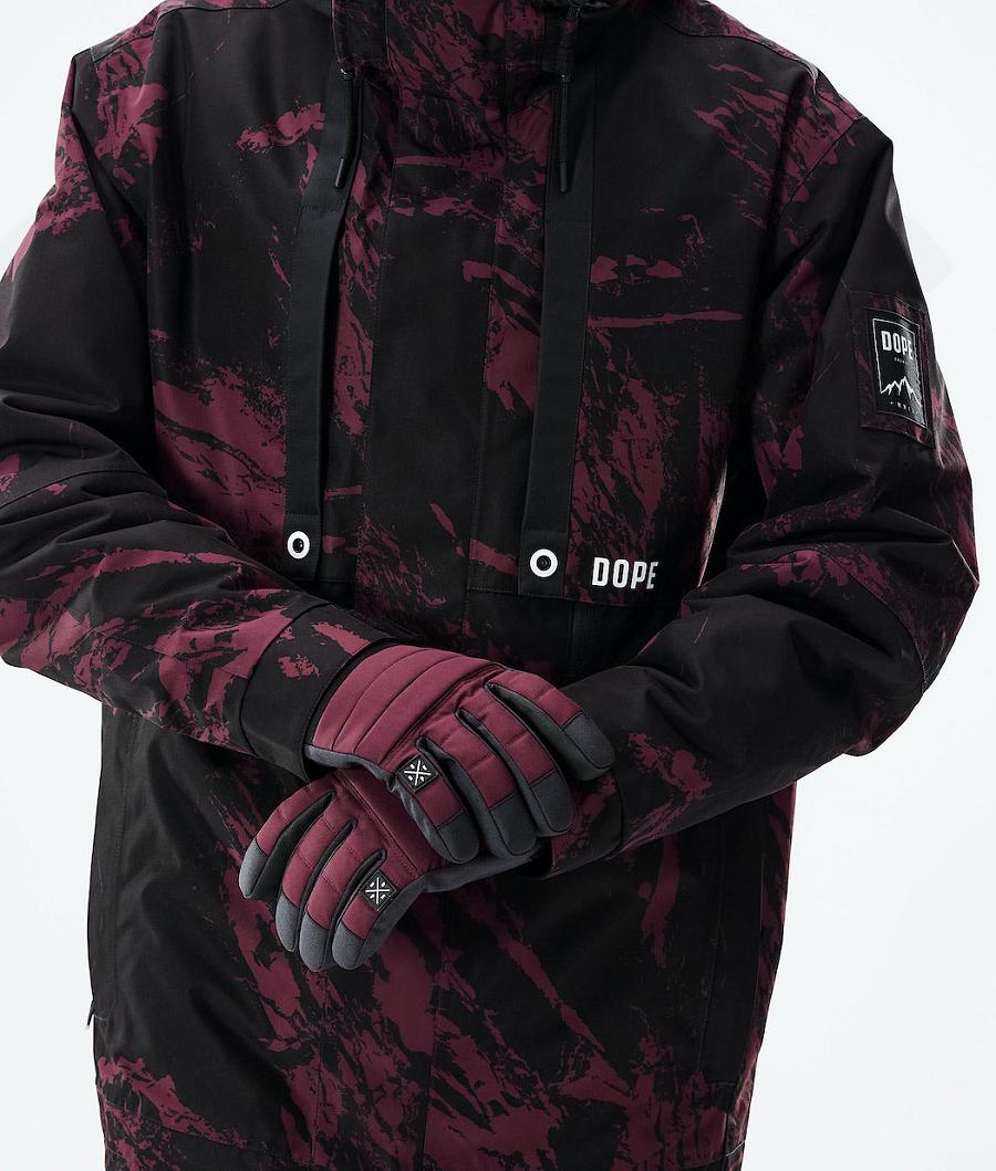 Dope Mojo Paint Uomo Giacche Snowboard Bordeaux | ITGL2810