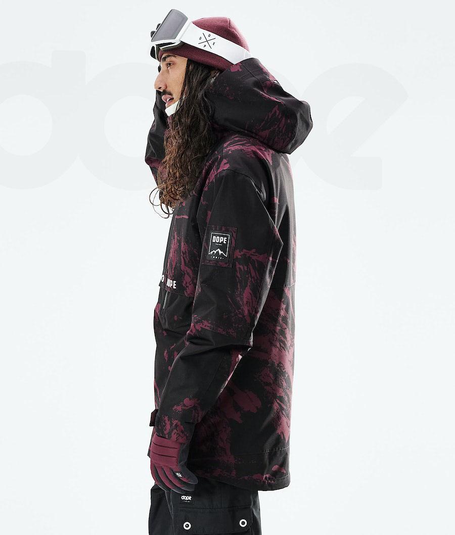 Dope Mojo Paint Uomo Giacche Snowboard Bordeaux | ITGL2810