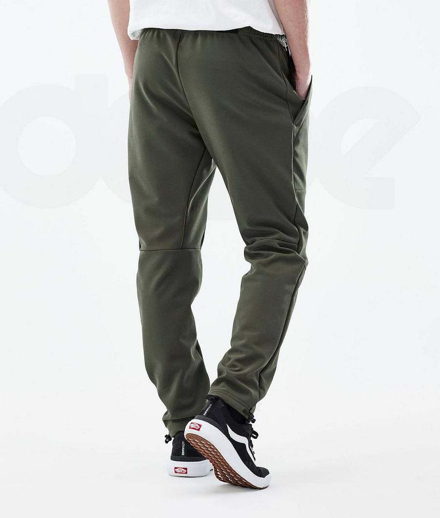 Dope Nomad Uomo Pantaloni Outdoor Verde Oliva Verdi | ITPQ2673