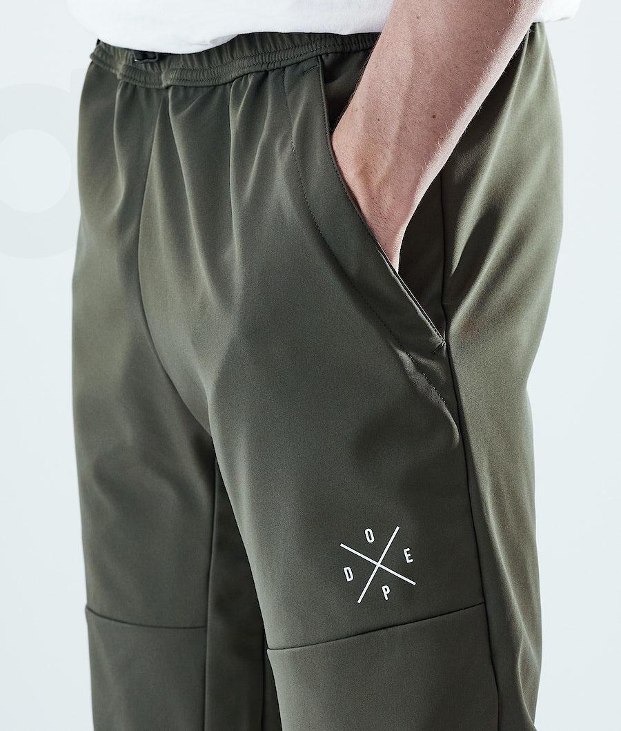 Dope Nomad Uomo Pantaloni Outdoor Verde Oliva Verdi | ITYU2677