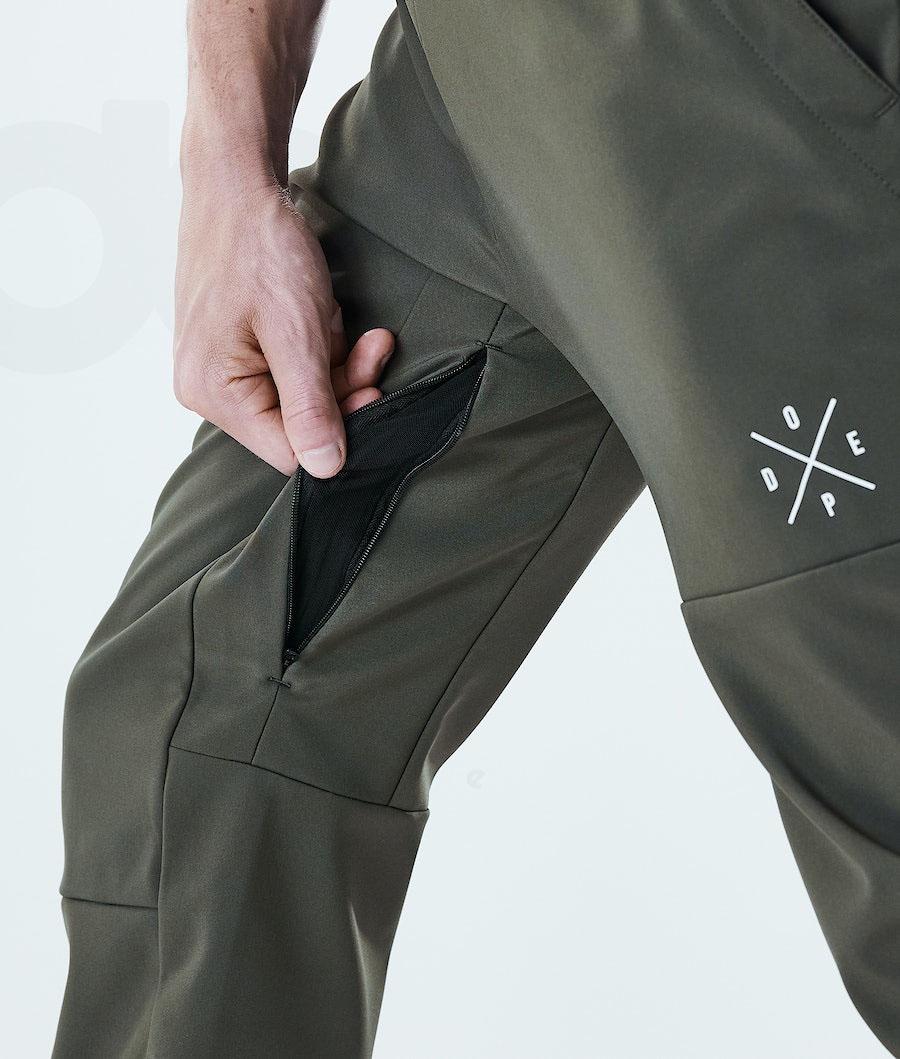 Dope Nomad Uomo Pantaloni Outdoor Verde Oliva Verdi | ITYU2677