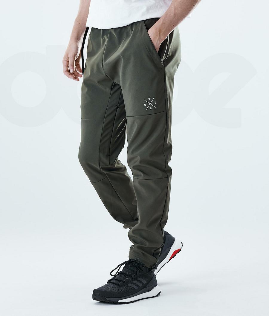 Dope Nomad Uomo Pantaloni Outdoor Verde Oliva Verdi | ITYU2677