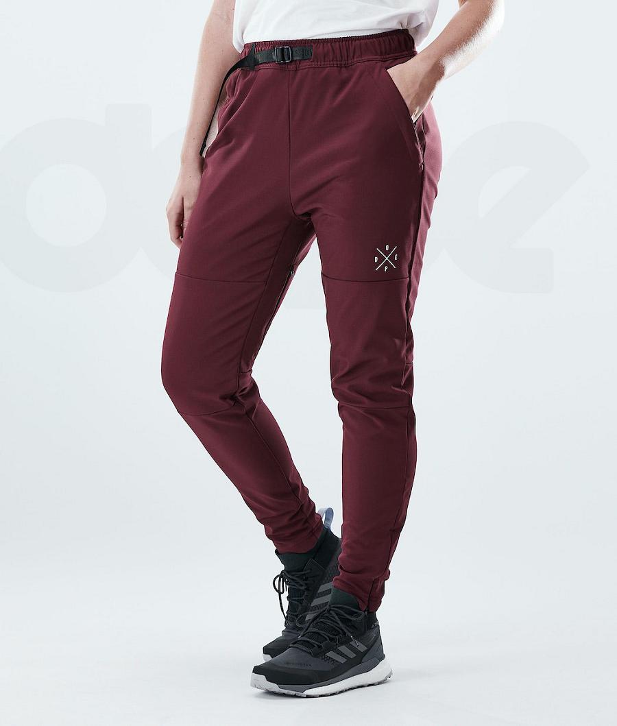 Dope Nomad W 2021 Donna Pantaloni Outdoor Bordeaux | ITKI3375