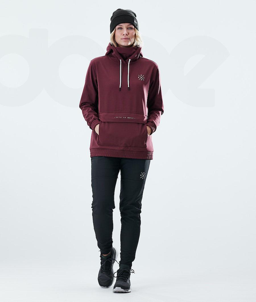 Dope Nomad W Donna Giacche Outdoor Bordeaux | ITIS3749