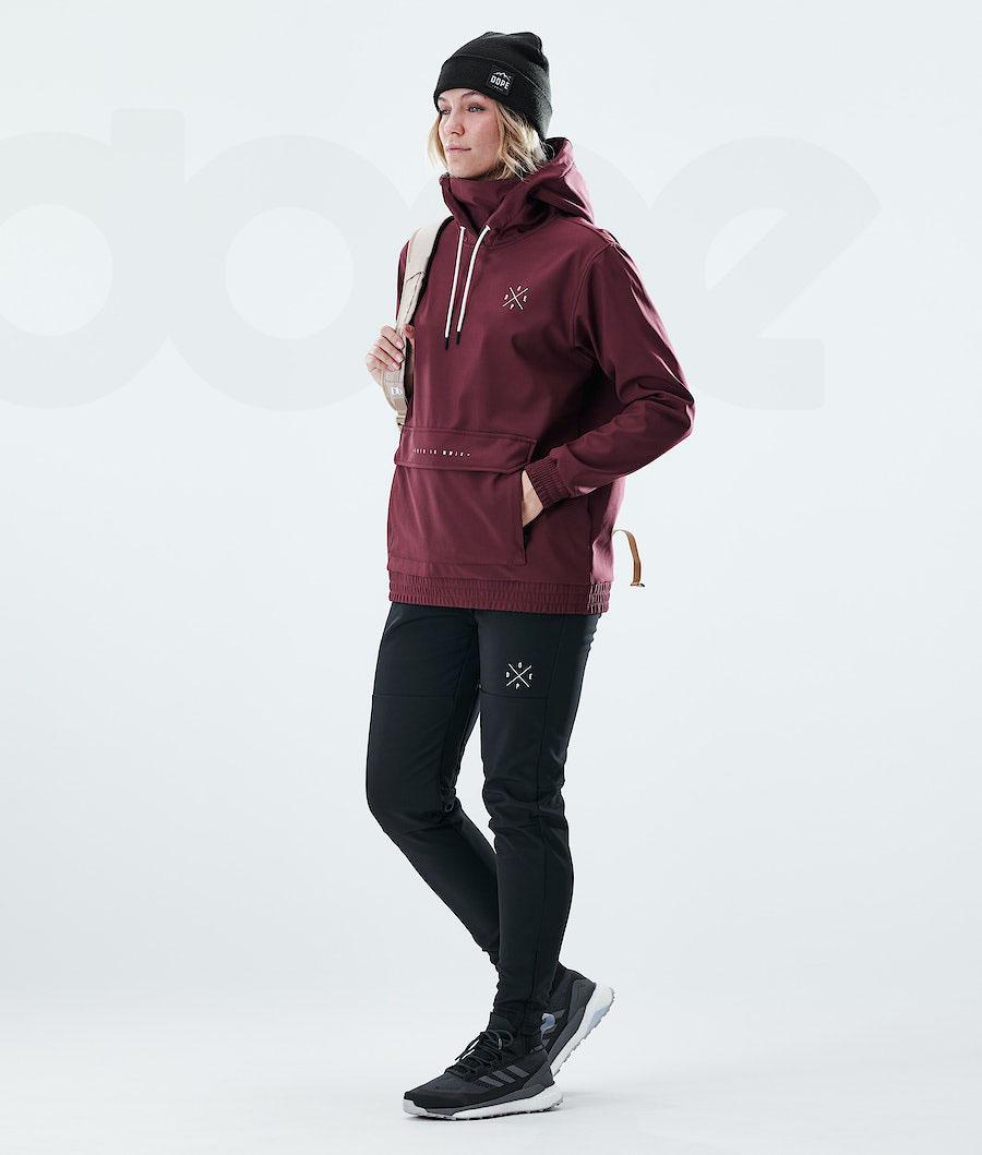 Dope Nomad W Donna Giacche Outdoor Bordeaux | ITIS3749