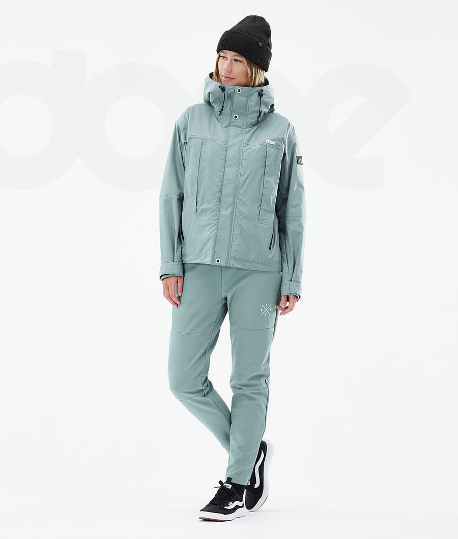 Dope Nomad W Donna Pantaloni Outdoor Verdi | ITCE3371