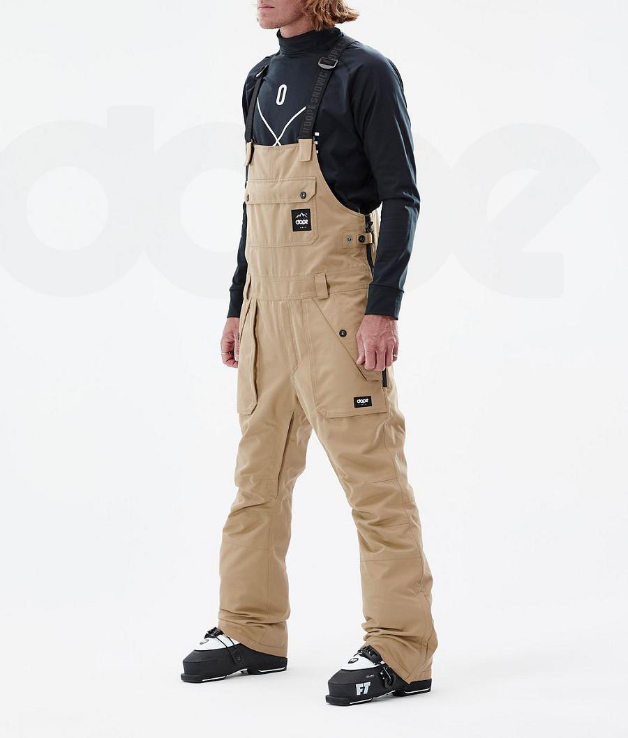 Dope Notorious B.I.B Uomo Pantaloni Da Sci Khaki | ITZG2663