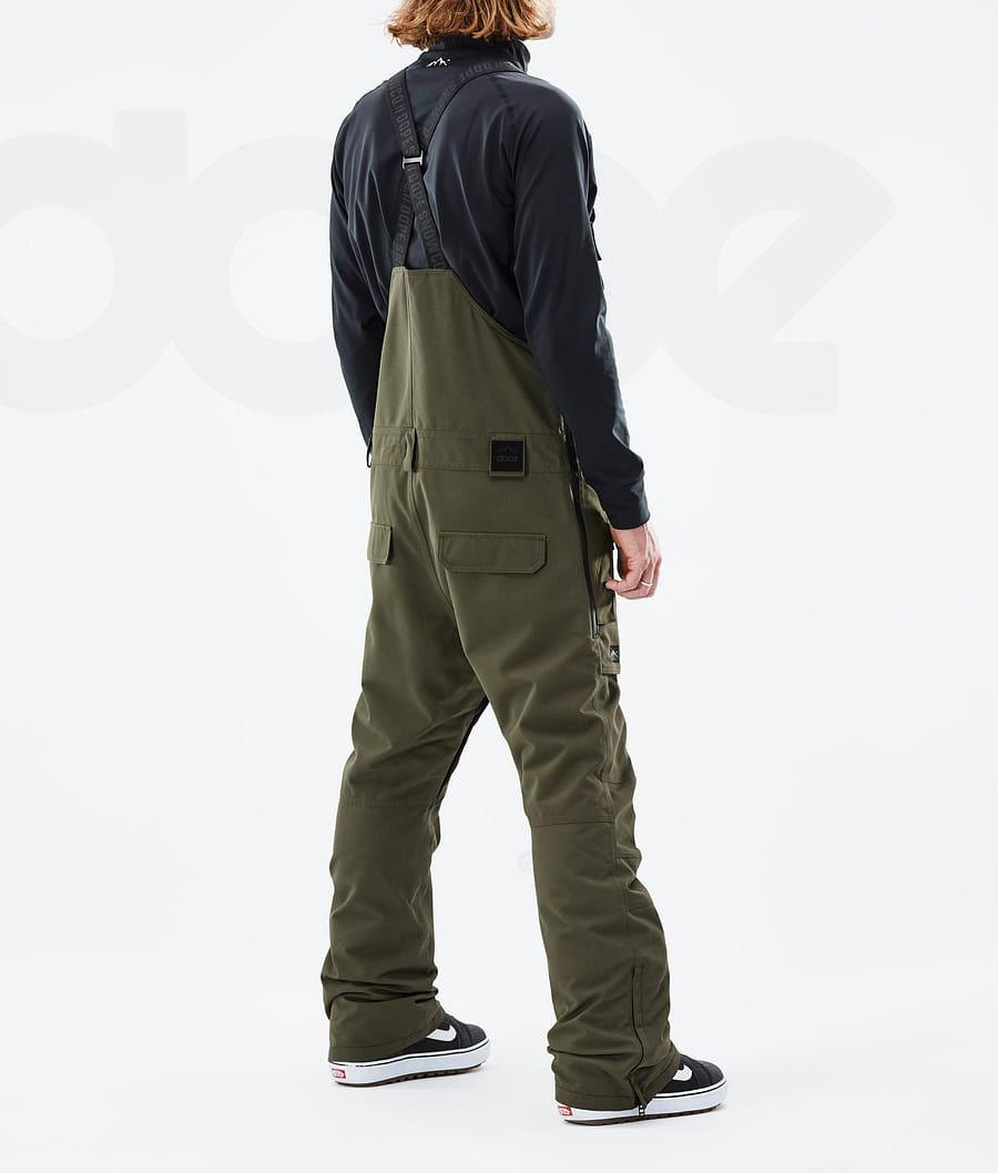 Dope Notorious B.I.B Uomo Pantaloni Snowboard Verde Oliva Verdi | ITHK2596