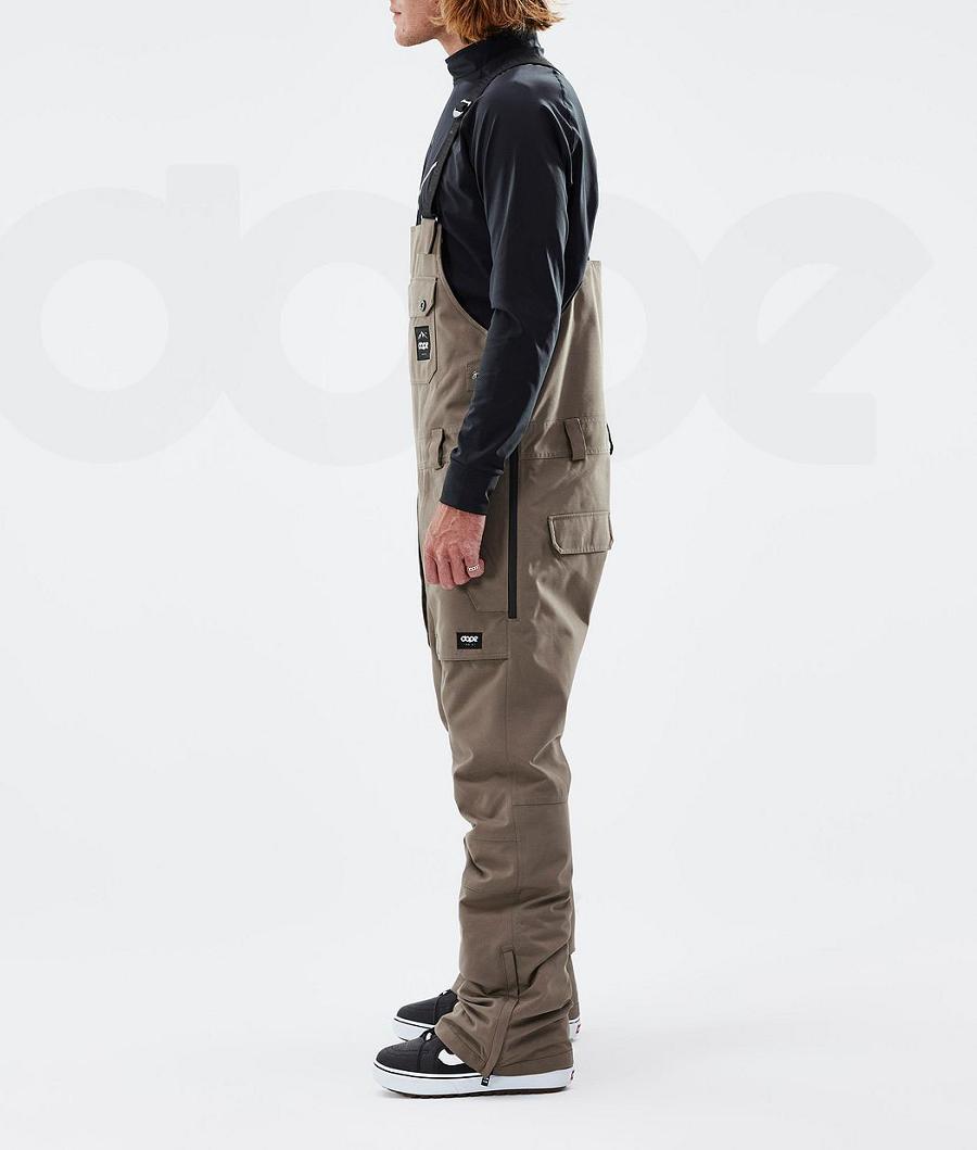 Dope Notorious B.I.B Uomo Pantaloni Snowboard Caffè | ITJJ2595