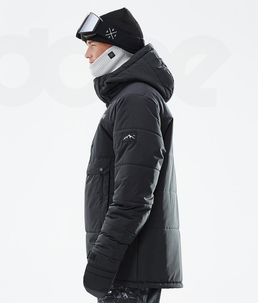 Dope Puffer Uomo Giacche Da Sci Nere | ITWY2939