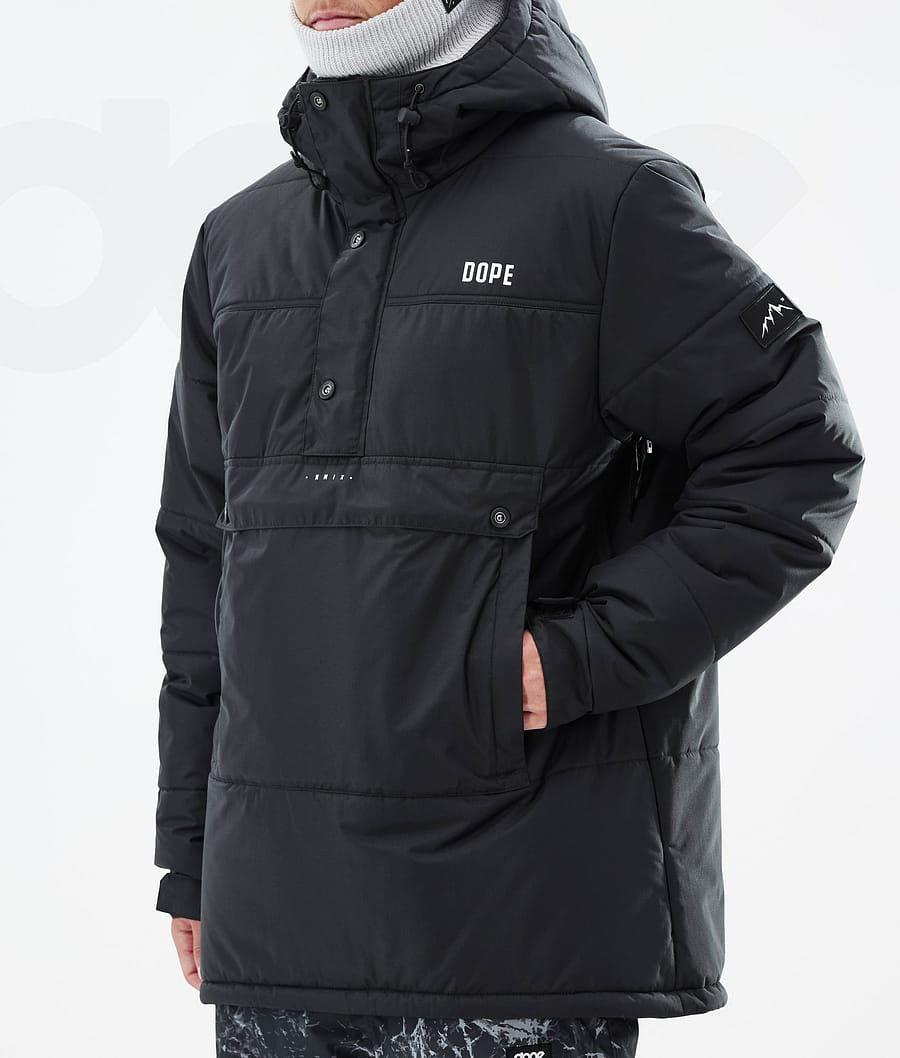 Dope Puffer Uomo Giacche Da Sci Nere | ITWY2939