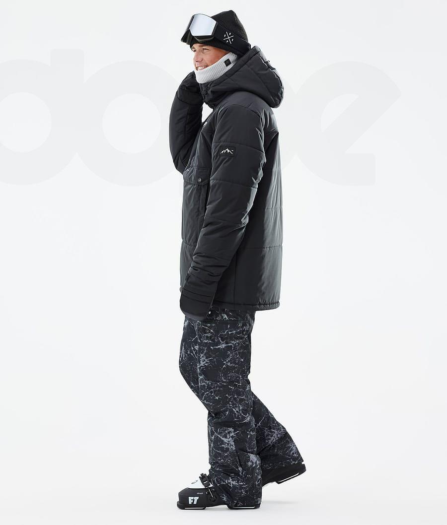 Dope Puffer Uomo Giacche Da Sci Nere | ITWY2939