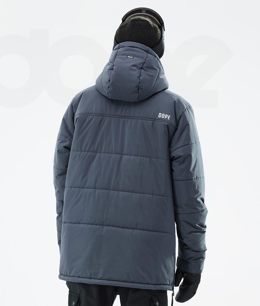 Dope Puffer Uomo Giacche Snowboard Blu | ITSO2813