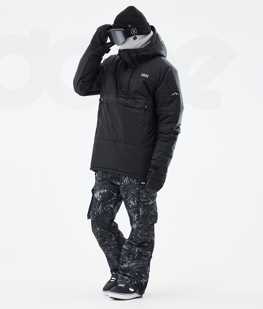 Dope Puffer Uomo Giacche Snowboard Nere | ITFM2811