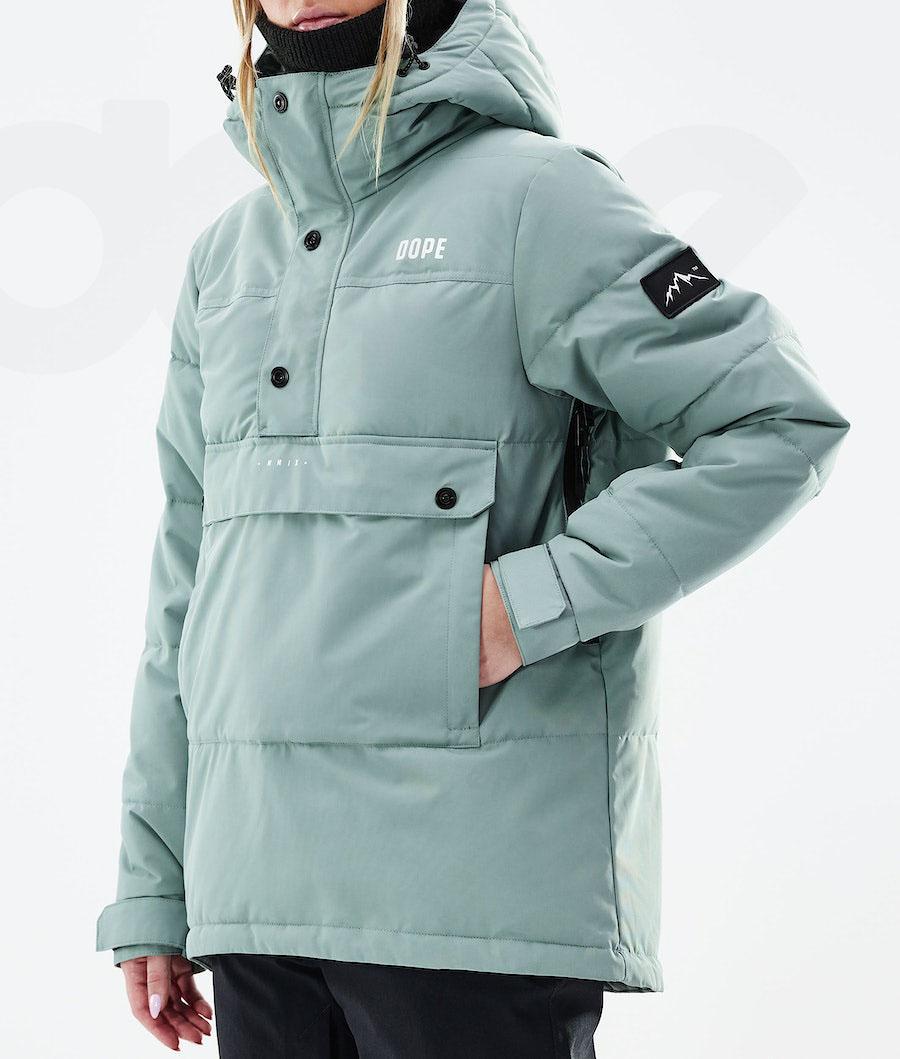 Dope Puffer W 2021 Donna Giacche Snowboard Verdi | ITJJ3506