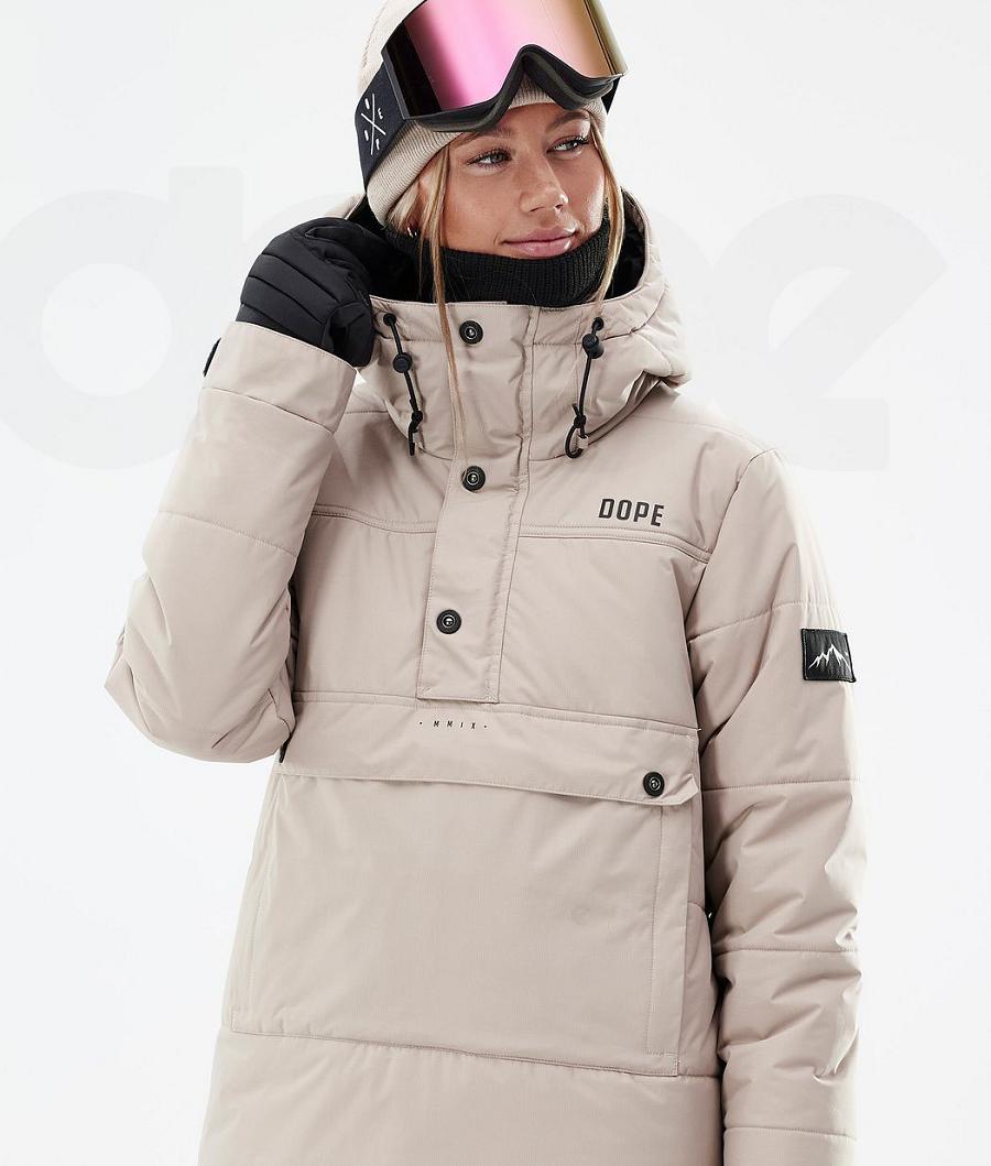 Dope Puffer W Donna Giacche Snowboard Marroni | ITXF3502