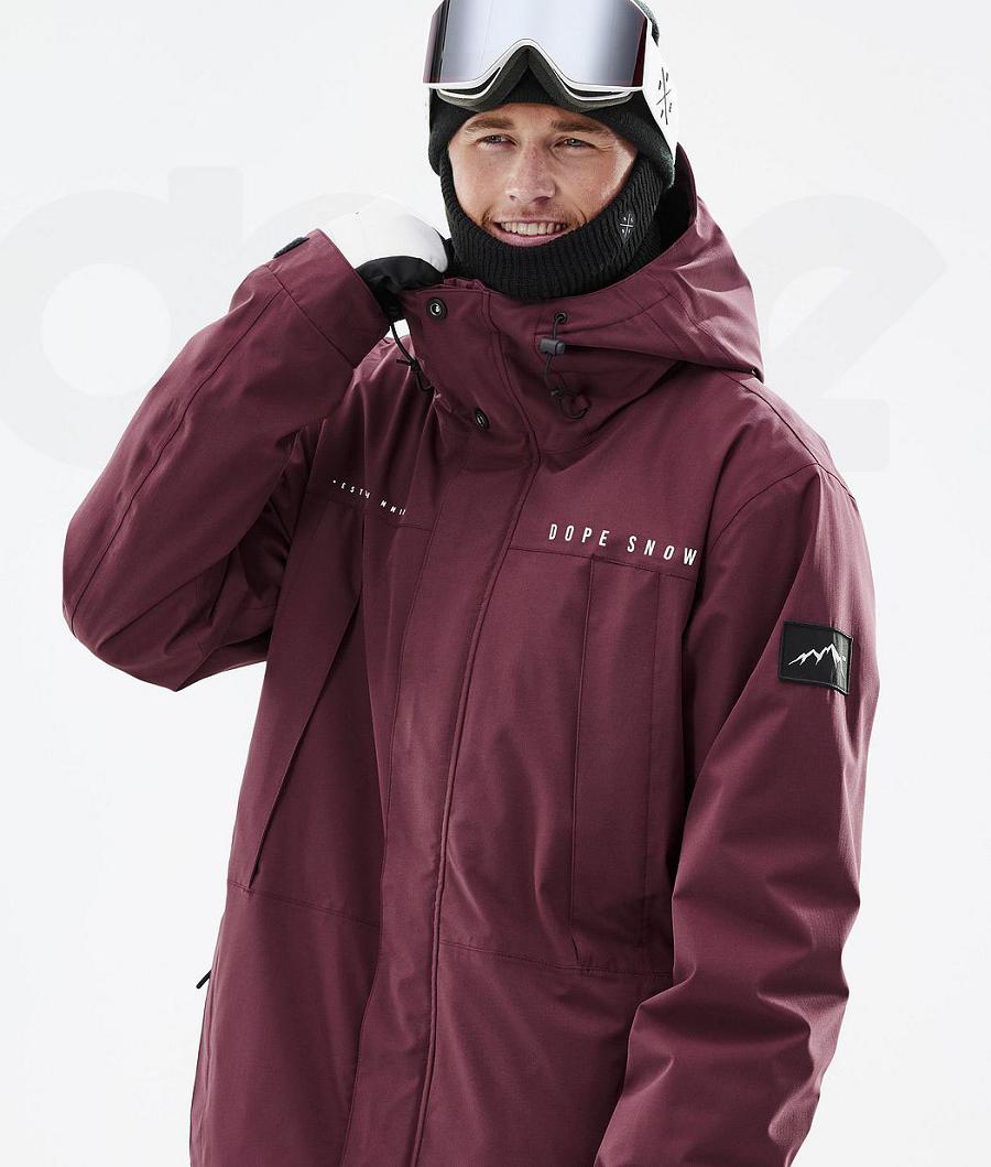 Dope Ranger Uomo Giacche Da Sci Bordeaux | ITVD2944