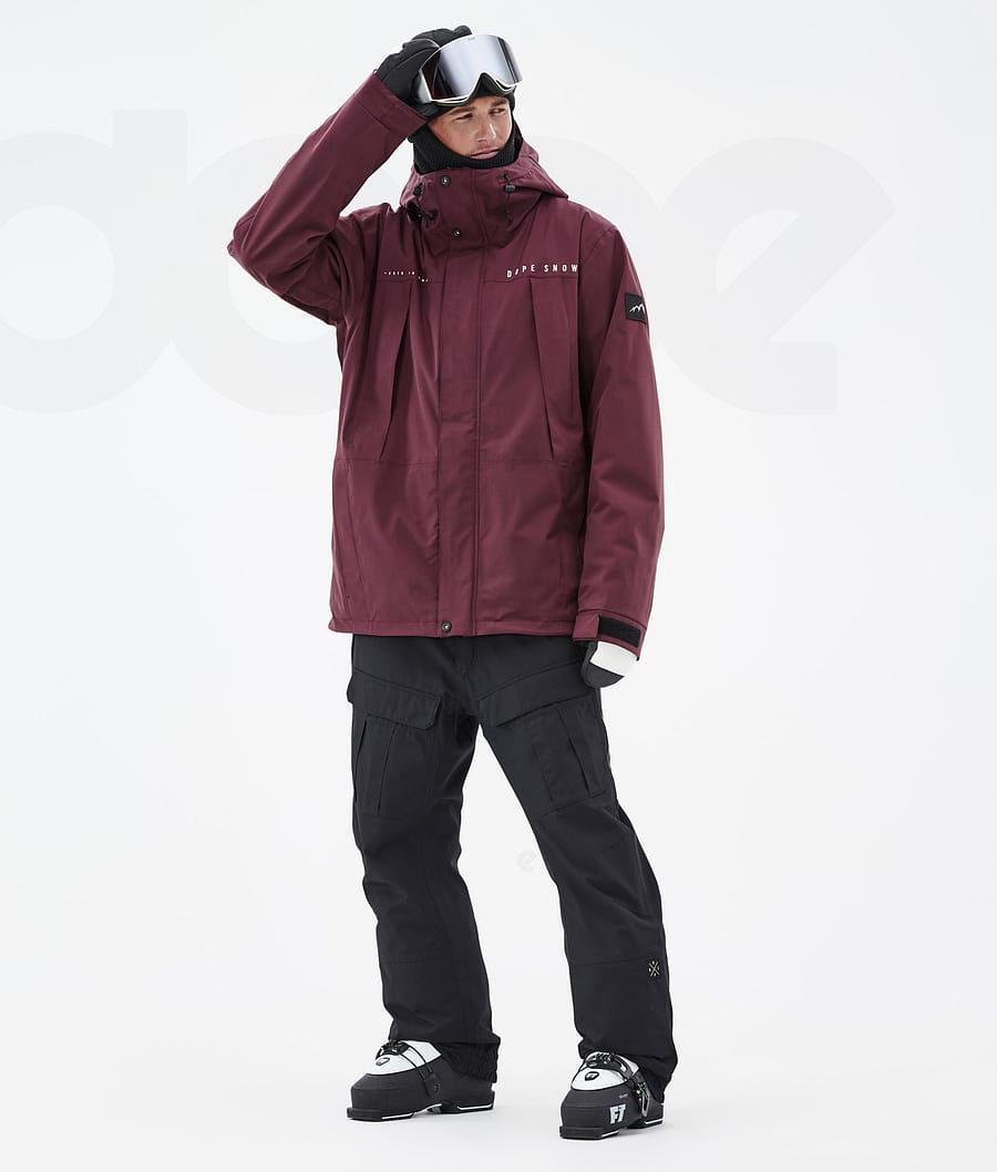 Dope Ranger Uomo Giacche Da Sci Bordeaux | ITVD2944