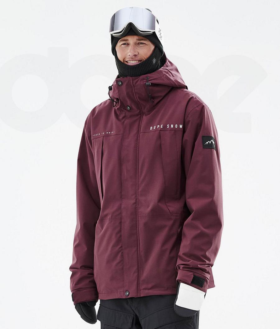 Dope Ranger Uomo Giacche Da Sci Bordeaux | ITVD2944