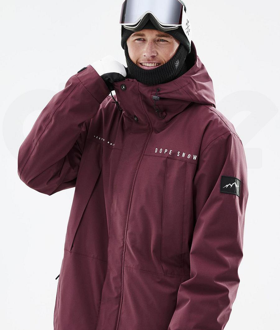 Dope Ranger Uomo Giacche Snowboard Bordeaux | ITOR2816