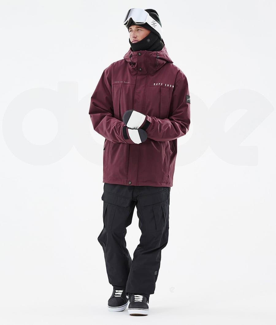 Dope Ranger Uomo Giacche Snowboard Bordeaux | ITOR2816