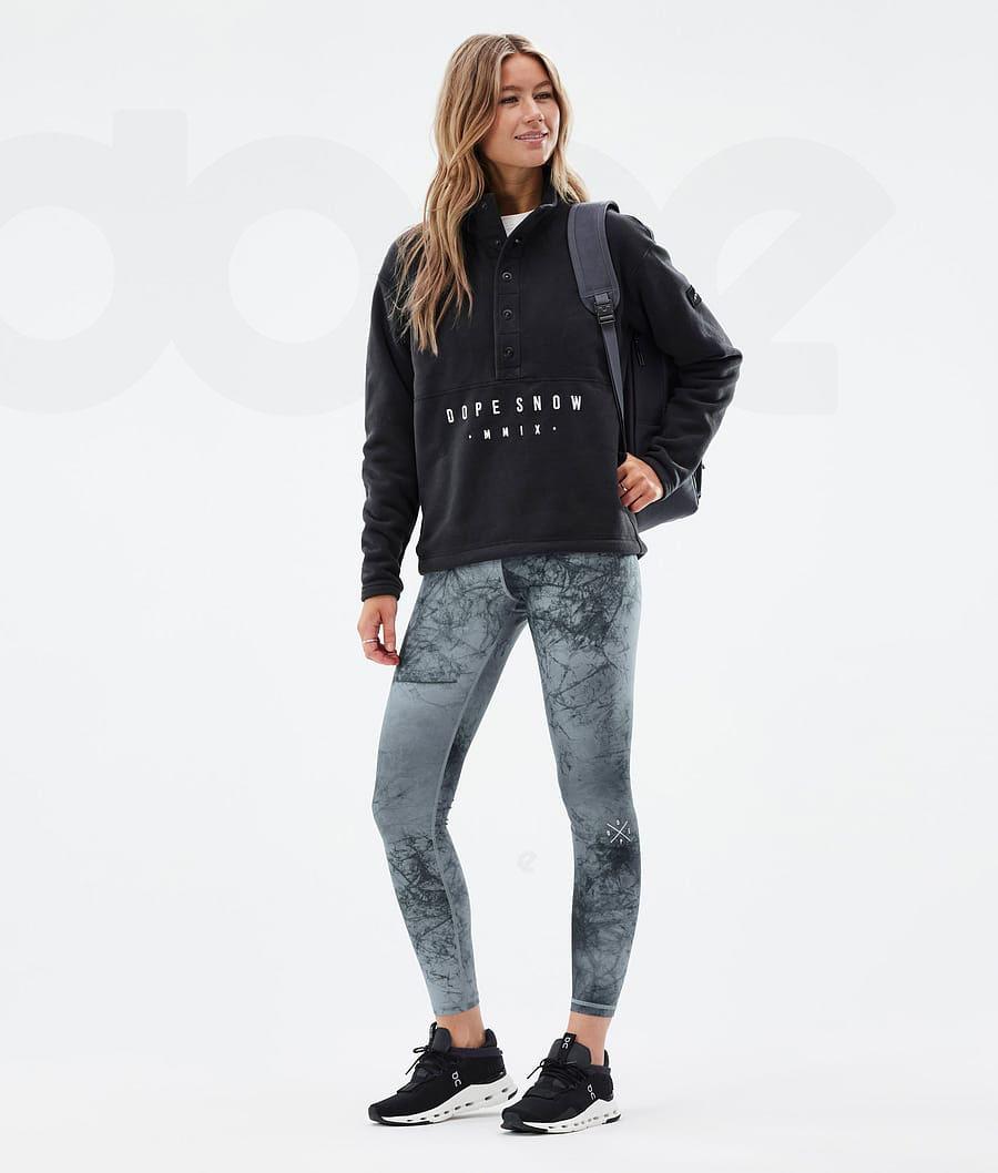 Dope Razor Dirt Donna Leggings Grigie Colorate | ITGL3821