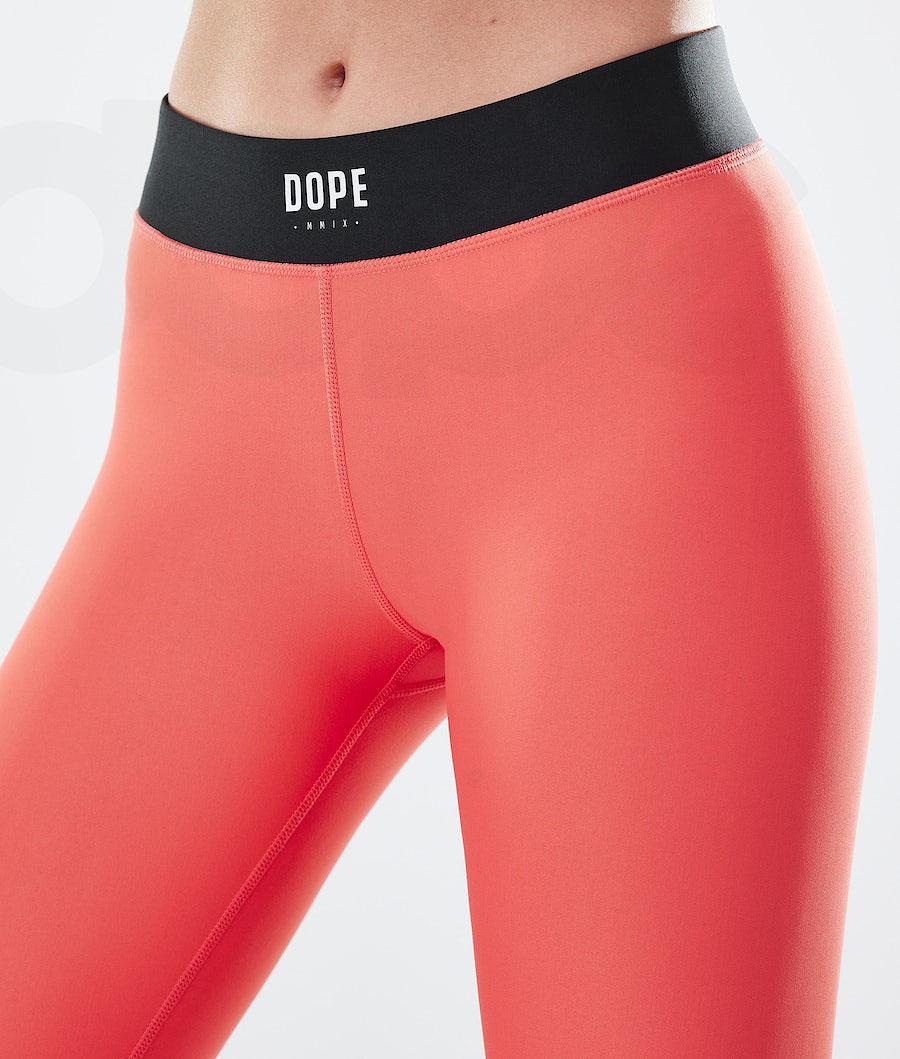 Dope Razor Donna Leggings Arancioni | ITZG3815