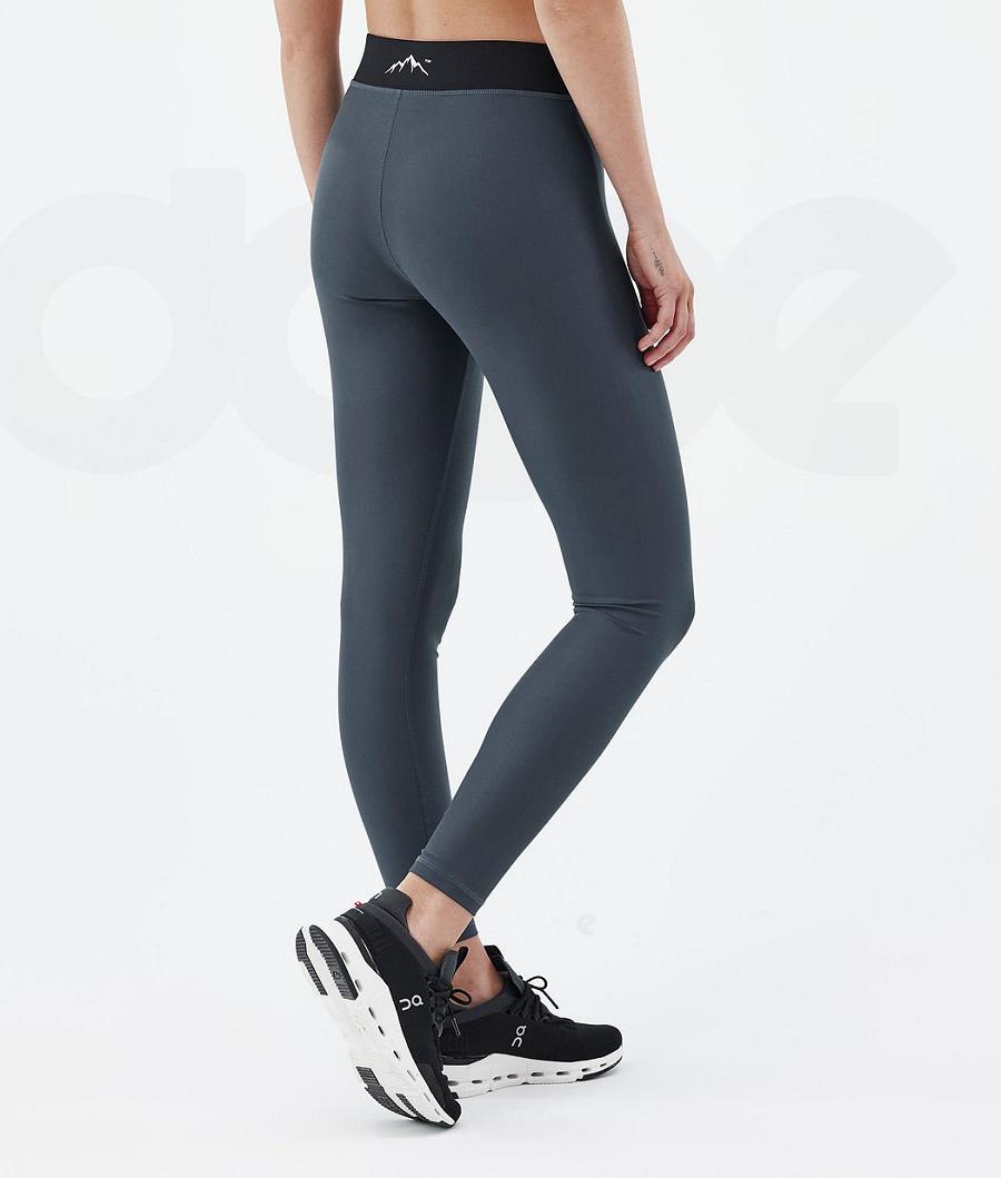 Dope Razor Donna Leggings Blu Marino | ITKI3817