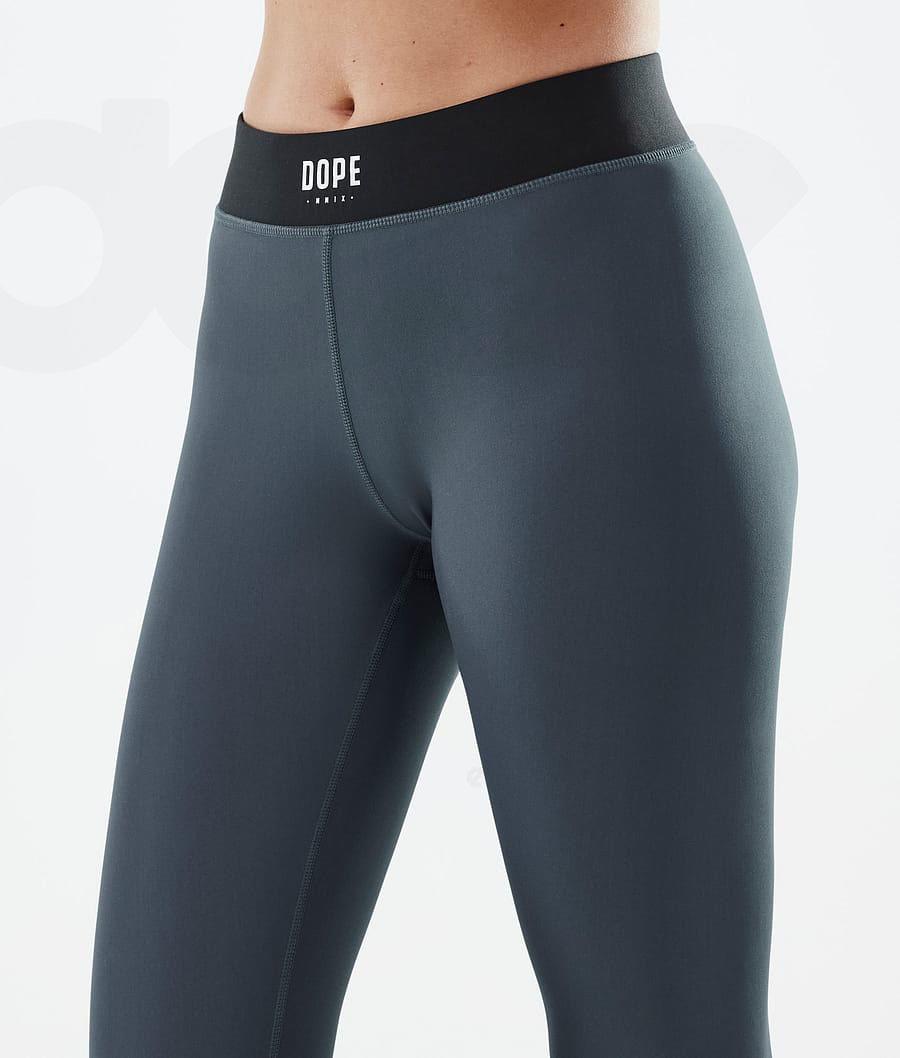 Dope Razor Donna Leggings Blu Marino | ITKI3817