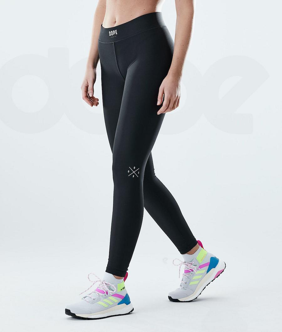 Dope Razor Donna Leggings Nere | ITJJ3818