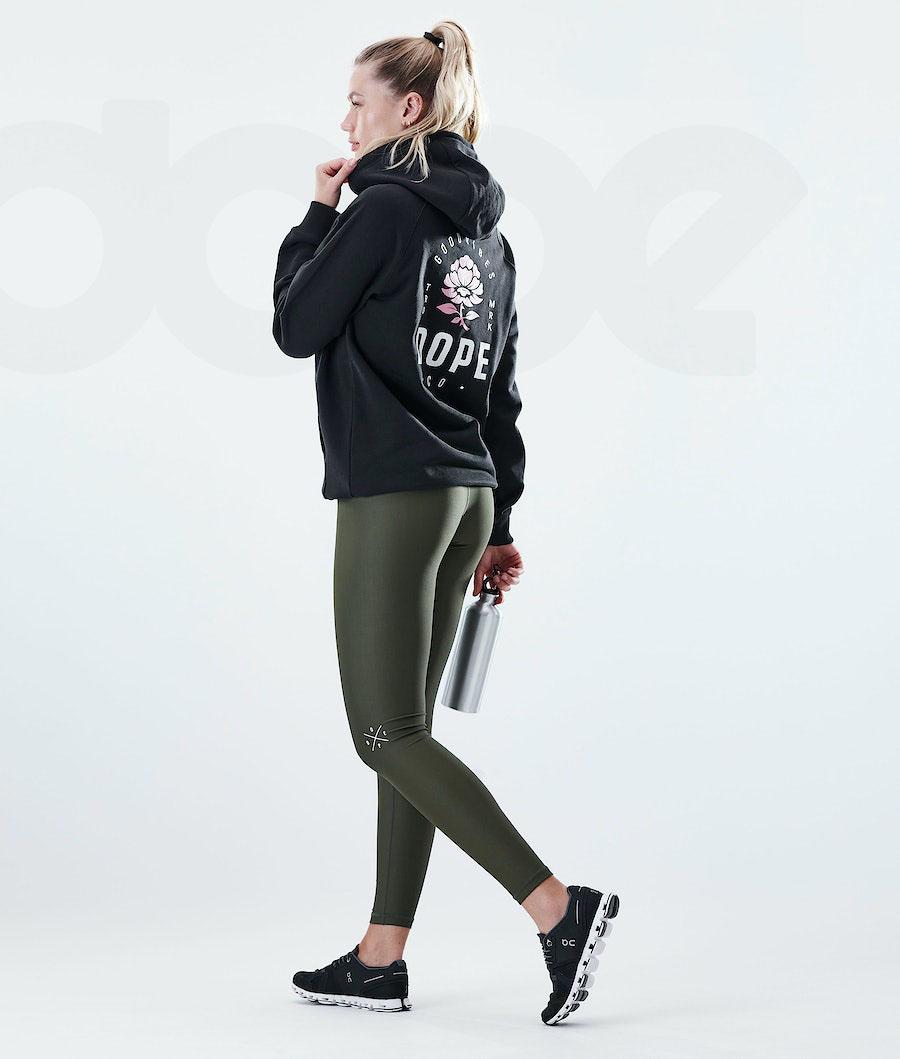 Dope Razor Donna Leggings Verde Oliva Verdi | ITLH3816