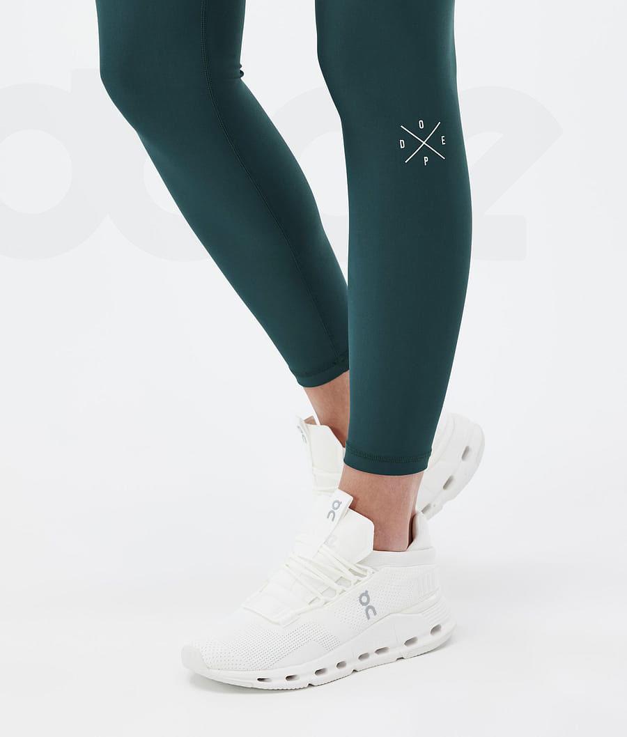 Dope Razor Donna Leggings Verdi | ITBC3811