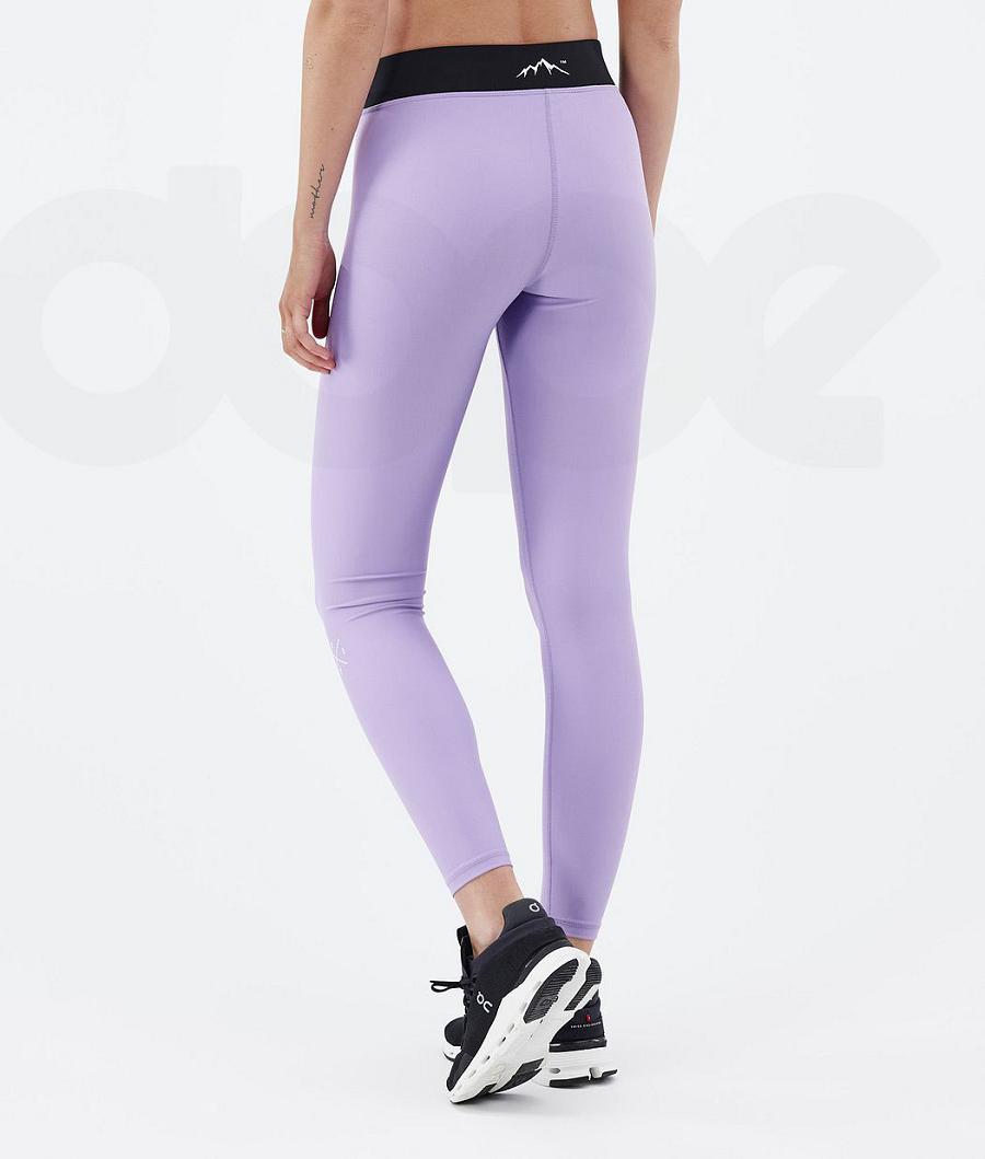 Dope Razor Donna Leggings Viola | ITVD3812