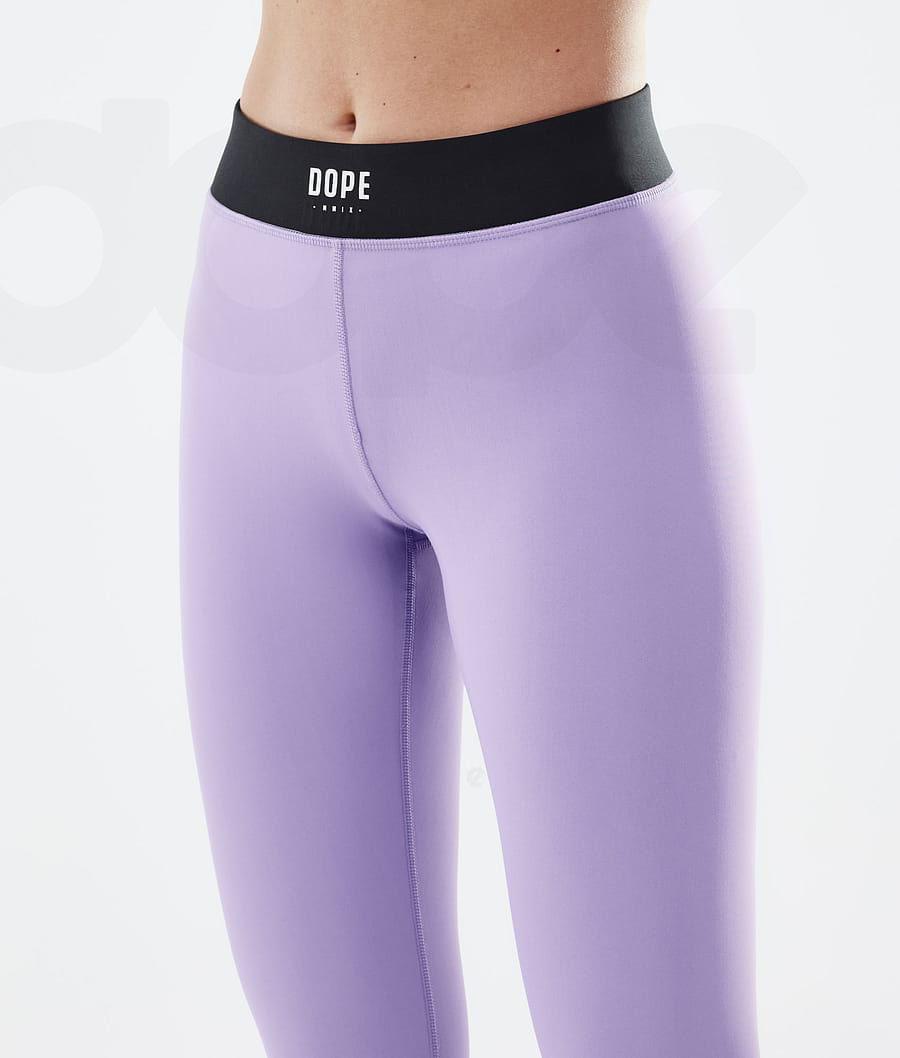 Dope Razor Donna Leggings Viola | ITVD3812